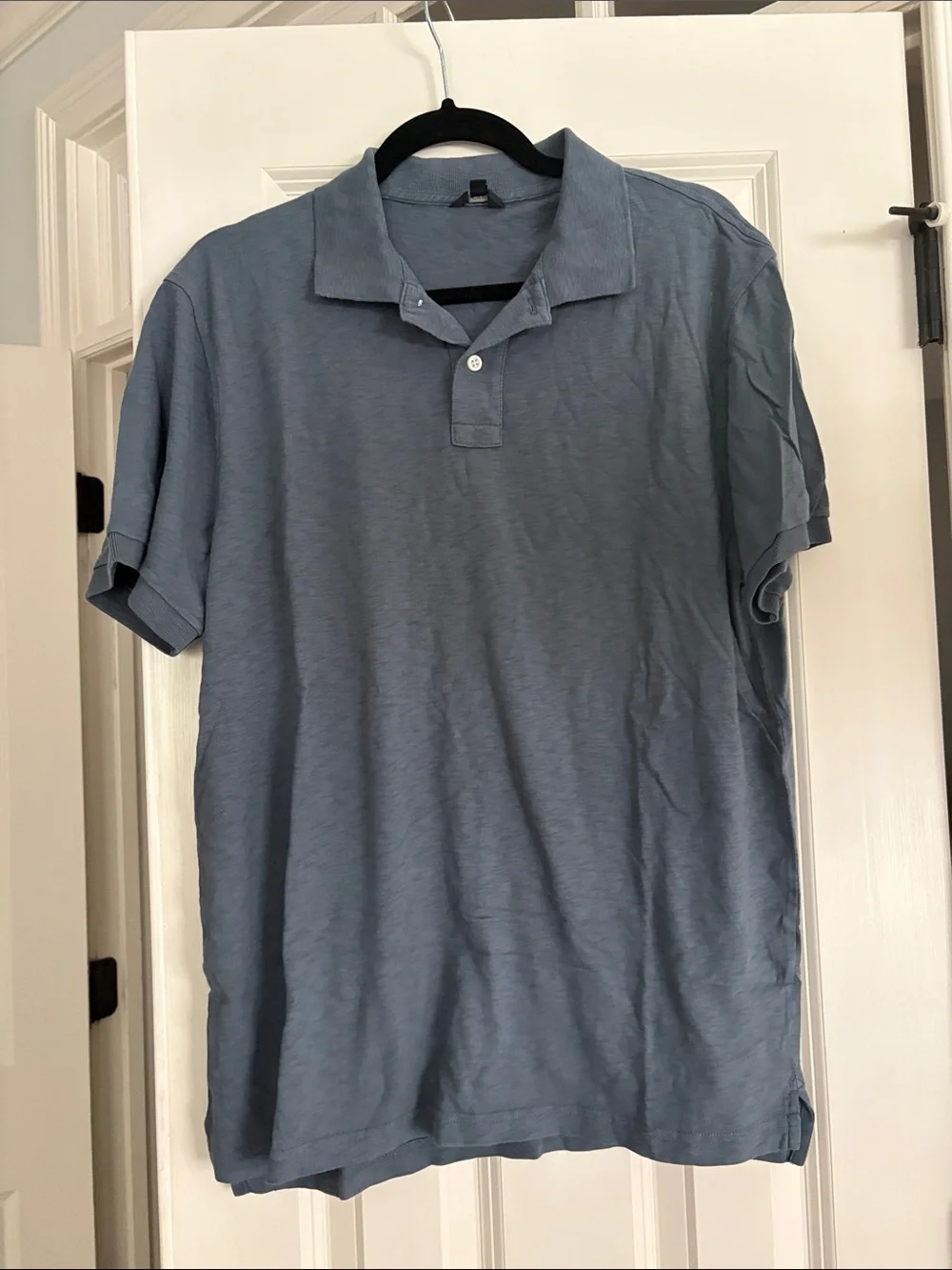 J. Crew Men’s Charcoal Blue Polo Shirt